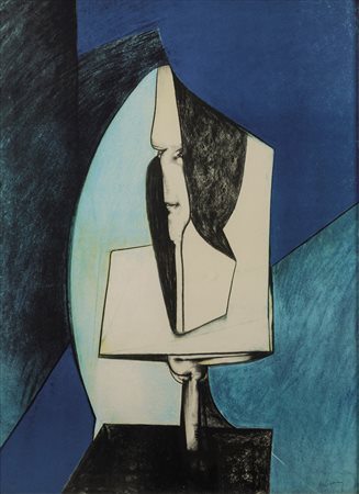 Gianni Dova (1925-1991), Senza titolo, 1976-1977