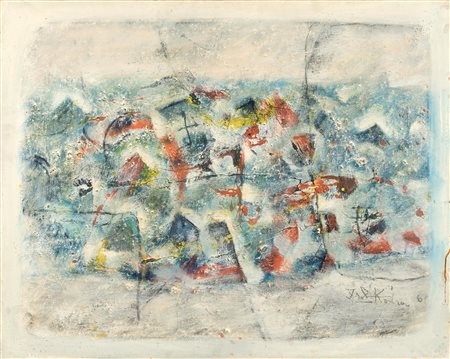 Ibrahim Kodra (1918-2006), Senza titolo, 1960