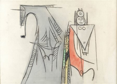 Wifredo Lam (1902-1982), Personnage, 1959
