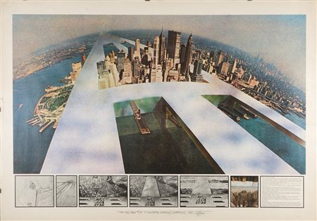 Superstudio Group (1966), New New York (da: il monumento continuo), 1969