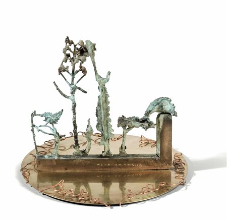 Alik Cavaliere (1926-1998), Teatro della rosa, 1987