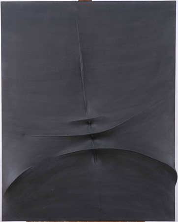 Agostino Bonalumi (1935-2013), Nero, 1991