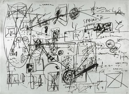 Emilio Vedova (1919-2006), Le lavagne di Salisburgo, 1975