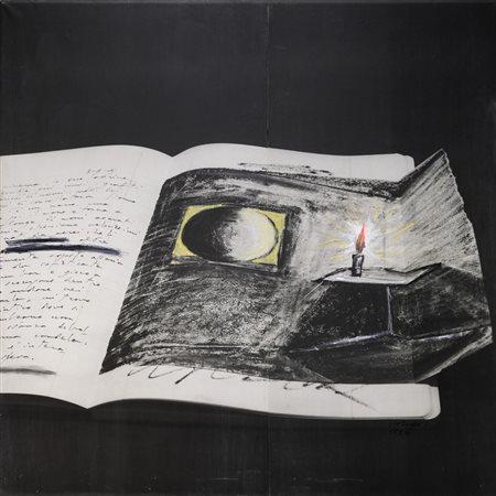 Franco Vaccari (1936), Sfera sulla finestra, 1986