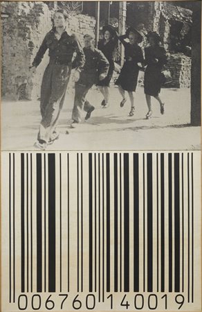 Franco Vaccari (1936), Codice a barre, 1989