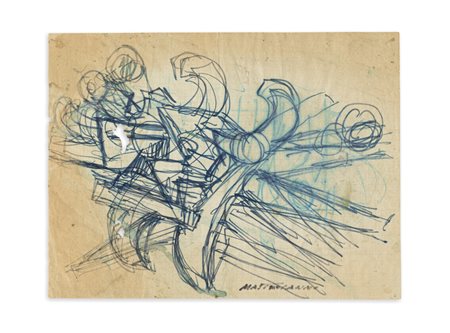 UMBERTO MASTROIANNI (1910-1998) - Senza Titolo