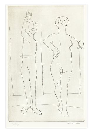 MARINO MARINI (1901-1980) - La ribalta, 1964