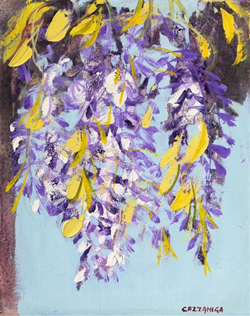GIANCARLO CAZZANIGA (1930-2013) - Glicine