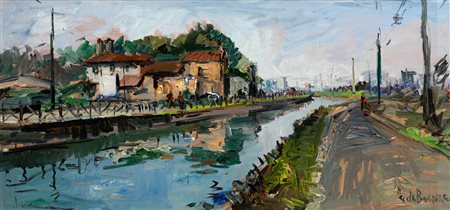 GIOVANNI DA BUSNAGO COLOMBO (1908-1972) - Senza Titolo