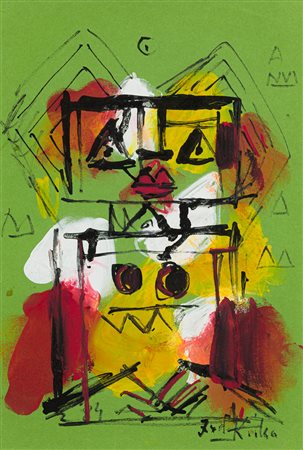 IBRAHIM KODRA (1918-2006) - Senza Titolo
