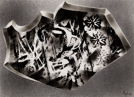 CORRADO CAGLI (1910-1976) - Senza Titolo, 1967