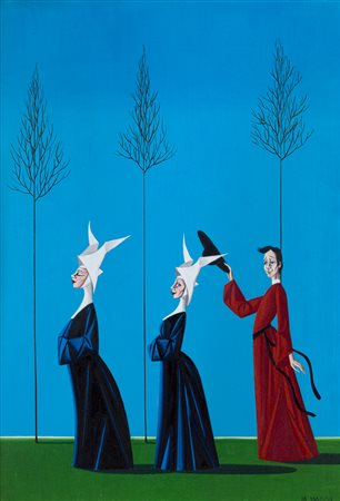 MAURIZIO MASSI (1938) - Senza Titolo