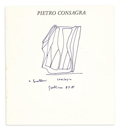 PIETRO CONSAGRA (1920-2005) - Senza Titolo, 1985