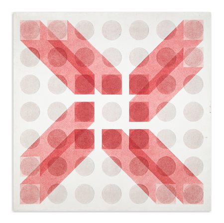 CARLO NANGERONI (1922-2018) - Elementi dinamici B, 1972