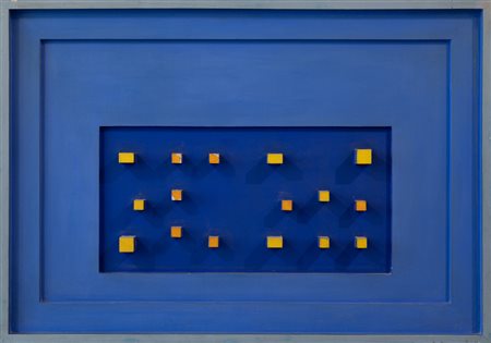 GIANCARLO BARGONI (1936) - Yellow levitation, 1967