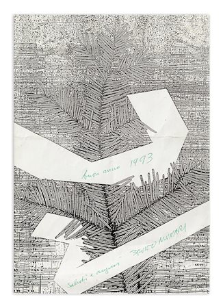 BRUNO MUNARI (1907-1998) - Senza Titolo, 1992