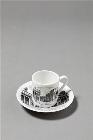 Piero Fornasetti - Tazzina e piattino