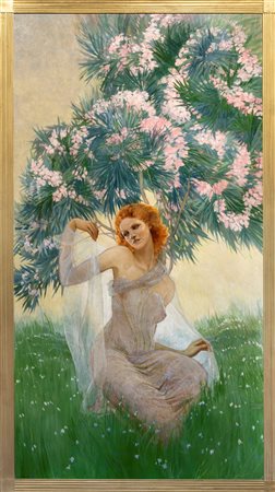 Vittorio Grassi (Roma 1878-1958)  - Allegoria primaverile, early Twenties