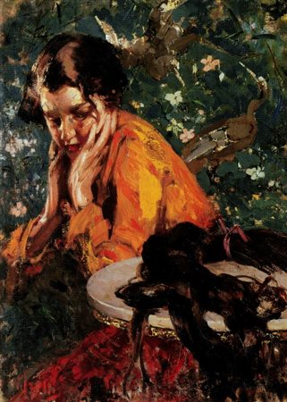 Vincenzo Irolli (1860-1949)  - La treccia recisa