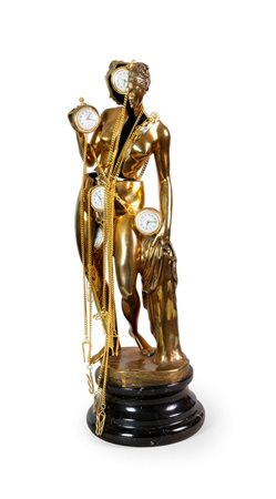 ARMAN (Armand Fernandez) 1928 - 2005 "Venere del tempo" H cm 50 scultura in...