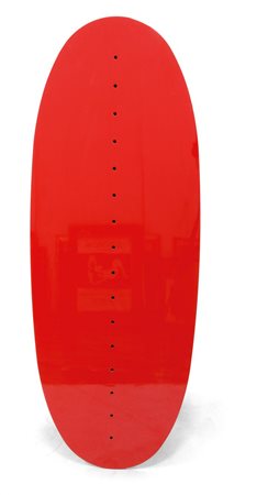 GAVINA DINO "Periplo - Omaggio a Lucio Fontana" cm 169x63 pannello in MDF...