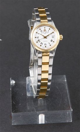 BAUME & MERCIER Solo tempo, modello "Riviera", anni '90 Diam 20 Cassa in tre...