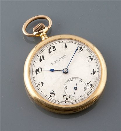 OROLOGIO DA TASCA Orologio da tasca, inizi XX secolo Diam 45 Cassa in oro...