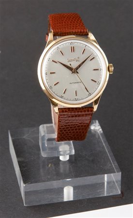 EBERHARD Solo tempo, anni '60 Diam 35 Cassa in due parti in oro giallo;...
