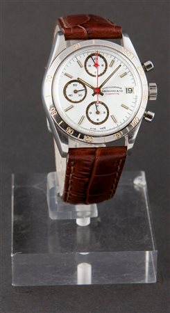 EBERHARD Cronografo a tre contatori, modello "Champion", ref. 31022, anni '90...