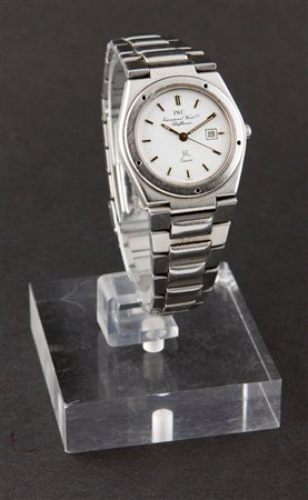 INTERNATIONAL WATCH Modello "Ingenieur SL", anni '90 Diam 30 Cassa in acciaio...