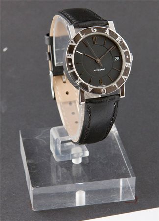 BULGARI Modello "Bulgari Bulgari", ref. BB335L, serie recente Diam 34 Cassa...