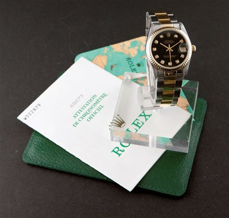 ROLEX DATEJUST Oyster Perpetual Datejust, misura media, ref. G8273, anni '90...