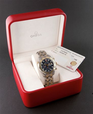 OMEGA Cronografo a tre contatori, modello "Professional Chrono Diver", ref....