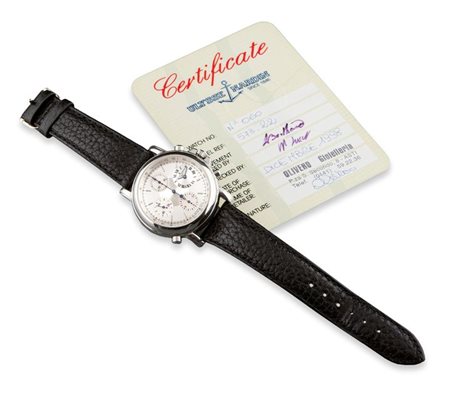 ULYSSE NARDIN Cronografo rattrappante, modello Berlino, ref. 573-22, anni '90...