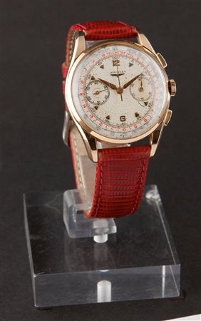 LONGINES Cronografo due contatori, ref. 6595 Mod. 30CH, anni '50 Diam 36...