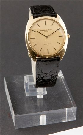 VACHERON & CONSTANTIN Solo tempo, ref. 7595, anni '70 Diam 35 Cassa in oro...