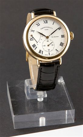 EBERHARD Modello otto giorni, riserva di carica, serie recente Diam 40 Cassa...