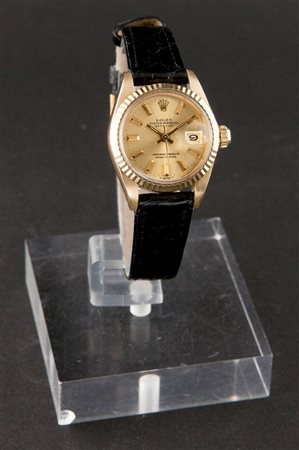 ROLEX Oyster perpetual Datejust, ref. 6917, anni '70 Diam 26 Cassa oyster in...