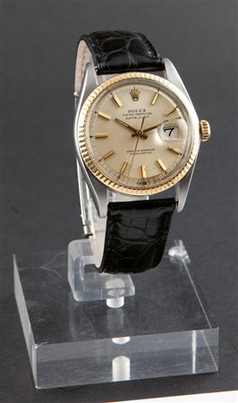 ROLEX Oyster Perpetual Datejust, ref. 1600, anni '70 Diam 36 Cassa in acciaio...