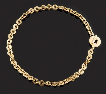 POMELLATO Collana in oro giallo, firmata "Pomellato", modello "Monete",...