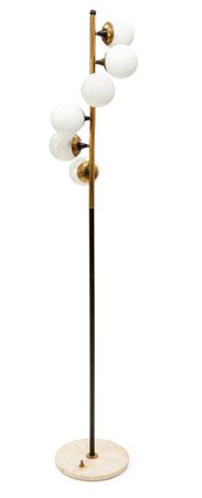 LAMPADA Lampada da terra con diffusori costituiti da sei sfere in vetro...