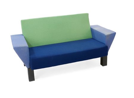 SOTTSASS ETTORE Westside e Eastside Divano imbottito rivestito in tessuto di...