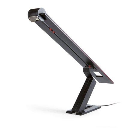 BOTTA MARIO Melanos Lampada da tavolo alogena in resina e alluminio laccato....