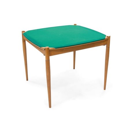 PONTI GIO Tavolino da gioco smontabile con piano ribaltabile Prod. F.lli...