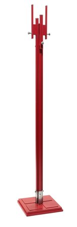 DE CARLI CARLO Appendiabiti in legno laccato e metallo. Prod. Fiarm h cm 183...