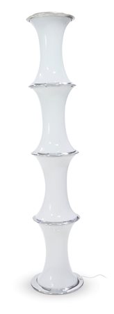 LAMPADA Bamboo Lampada composta da quattro elementi in vetro opalino e...