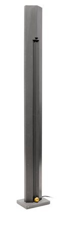 TAKAHAMA KAZUIDE Totem Lampada da terra in metallo laccato e dorato, base in...