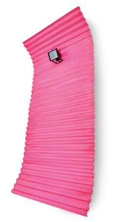 GRAWUNDER JOHANNA Lampada da muro costituita da un pannello in lamiera...