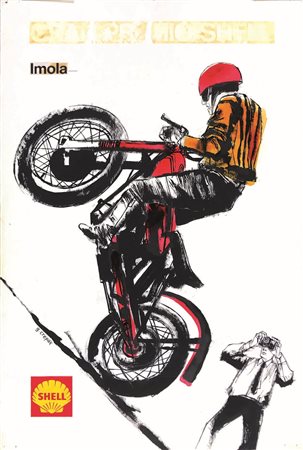 Guido Crepax (1933-2003), Motociclismo Imola
