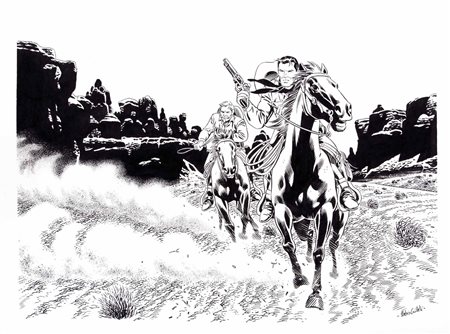 Fabio Civitelli  (1955), Tex su Piste Ventose 